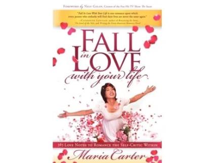 Livro fall in love with your life de maria carter (inglês)