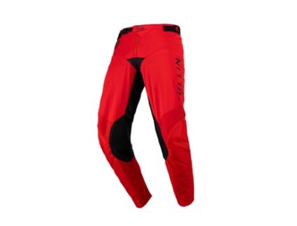 Calças de Mota Unisexo PULL-IN (34 - Vermelho)