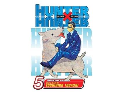 Livro hunter x hunter, vol. 5 de yoshihiro togashi (inglês)