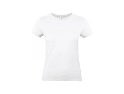 T-shirt para Mulher B&C (XS - Algodão - Branco)