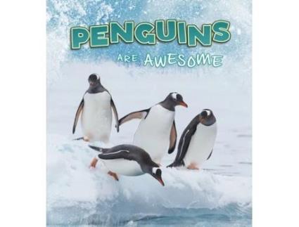 Livro penguins are awesome de jaclyn jaycox (inglês)