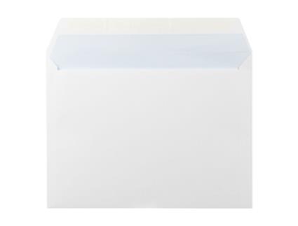 Aba para Bolsa Envelope com Tira de Silicone 260 X 360 Mm Branco 100 G/M²