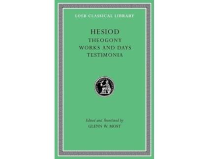 Livro theogony. works and days. testimonia de hesiod (inglês)