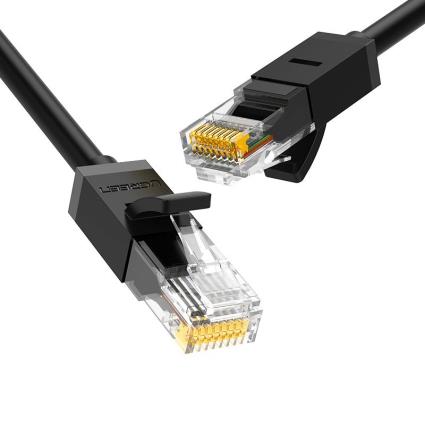 Cabo De Rede Rj45 Cat.6 Utp 3m 1gbps Preto
