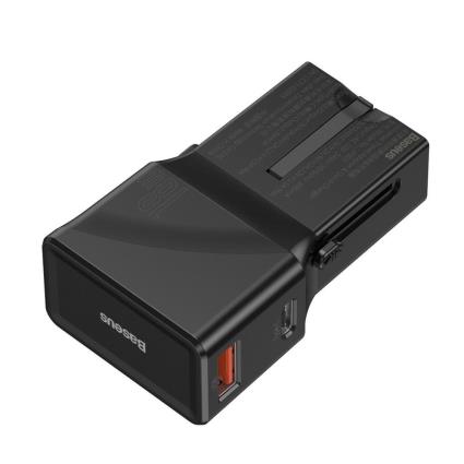 Carregador Universal Usb E Usb-c 100-240v 18w