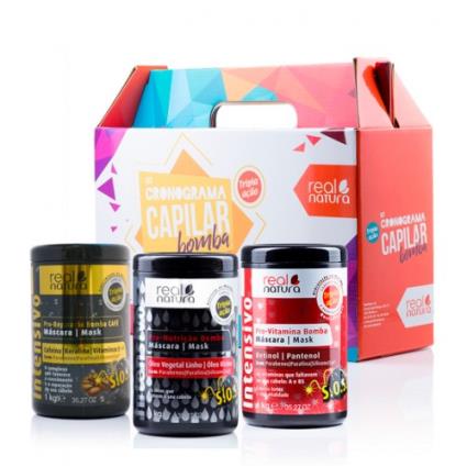 Kit Cronograma Capilar 3x1kg