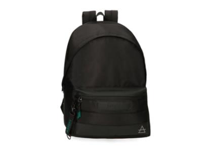 Mochila Escolar ADEPT (Poliéster - Preto)
