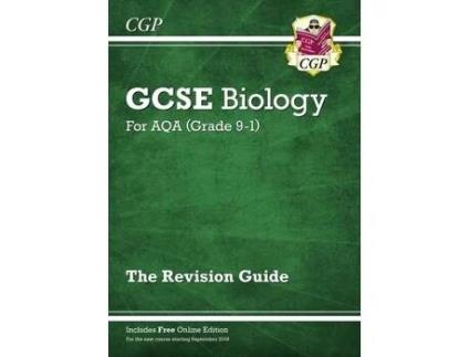 Livro gcse biology aqa revision guide - higher includes online edition, videos & quizzes de cgp books (inglês)