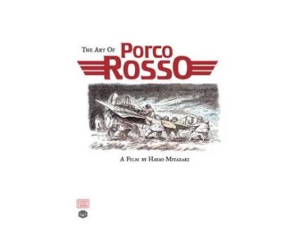 Livro the art of porco rosso de hayao miyazaki (inglês)