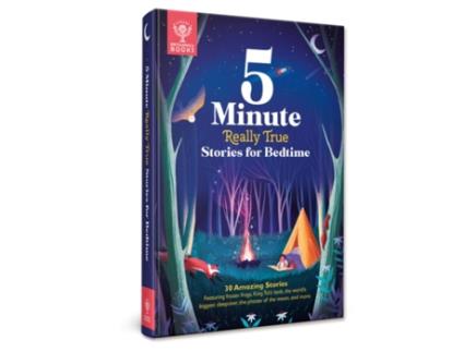 Livro britannica's 5-minute really true stories for bedtime de britannica group (inglês)