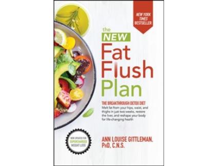 Livro the new fat flush plan de ann louise gittleman (inglês)