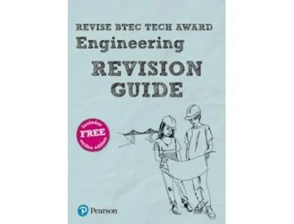 Livro pearson revise btec tech award engineering revision guide de andrew buckenham (inglês)