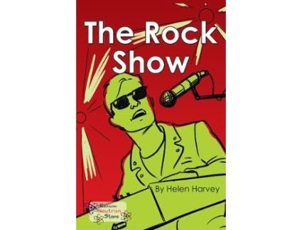 Livro the rock show de helen harvey (inglês)