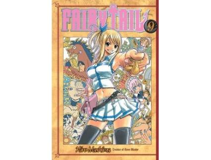 Livro fairy tail 9 de hiro mashima (inglês)