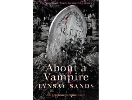 Livro about a vampire de lynsay sands (inglês)