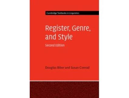 Livro register, genre, and style de douglas (northern arizona university) biber,susan (portland state university) conrad (inglês)