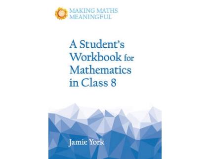 Livro a student's workbook for mathematics in class 8 de jamie york (inglês)