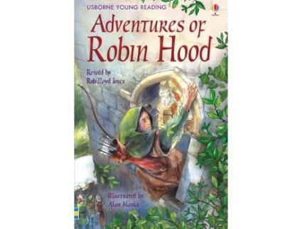 Livro adventures of robin hood de rob lloyd jones (inglês)