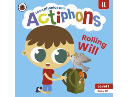Livro actiphons level 1 book 22 rolling will de ladybird (inglês)