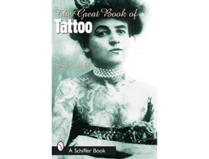 Livro great book of tattoo de spider webb (inglês)