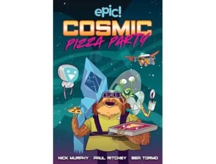 Livro cosmic pizza party de nick murphy,paul ritchey (inglês)