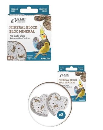 Bloco Mineral para Pássaros Hari Concha de Ostras