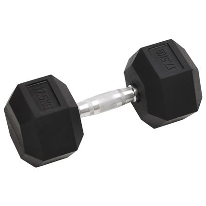 vidaXL Haltere 17,5 kg ferro fundido
