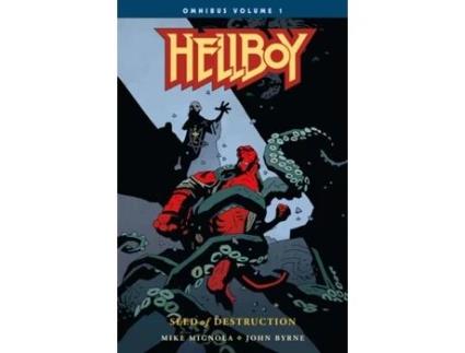 Livro hellboy omnibus volume 1: seed of destruction de mike mignola,john byrne (inglês)