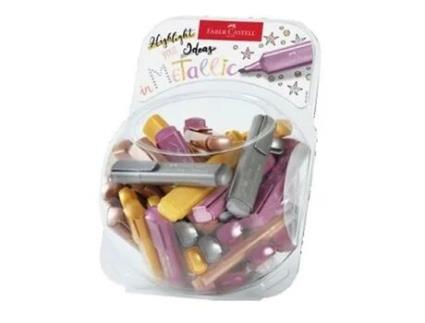 Conjunto de Marcadores Fluorescentes Faber-Castel.