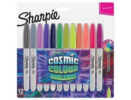 Conjunto de Canetas de Feltro Sharpie Cosmic Mult.