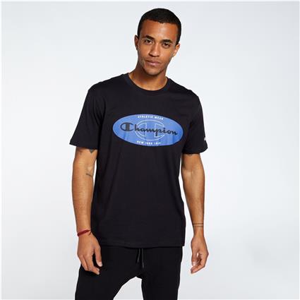 Champion Graphic - Preto - T-shirt Homem tamanho S