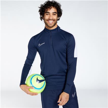 Nike Academy 23 - Azul - Sweatshirt Futebol Homem tamanho M