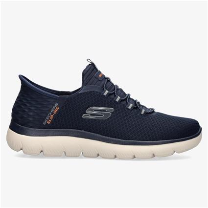 Skechers Slip-Ins Summits - Azul - Sapatilhas Running Homem tamanho 43