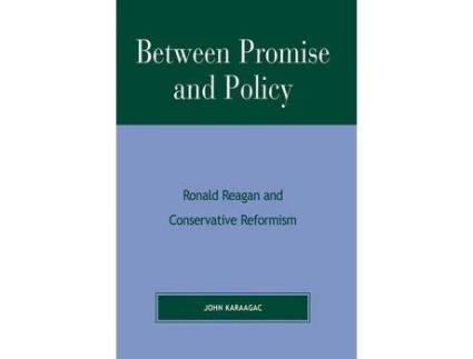 Livro between promise and policy de john karaagac (inglês)