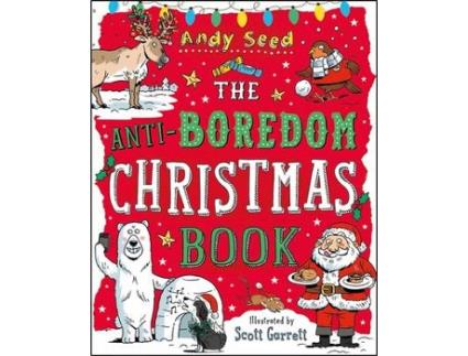 Livro the anti-boredom christmas book de andy (author) seed (inglês)