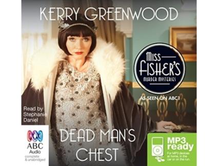 Livro dead man's chest de kerry greenwood (inglês)