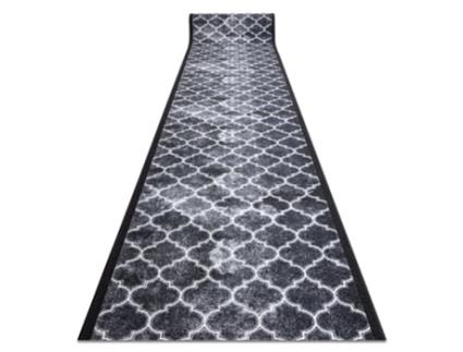 Passadeira Antiderrapante Clover Cinzento 100 cm