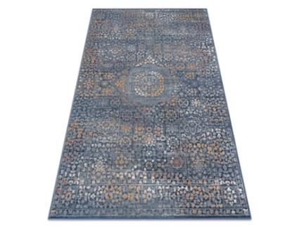 Tapete Nain Ornamento 7708/51911 Azul Escuro/Oranžový (160 x 230 cm)