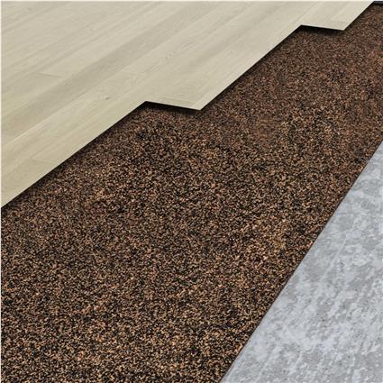 vidaXL Rolo de cortiça com borracha 100x200 cm 5 mm