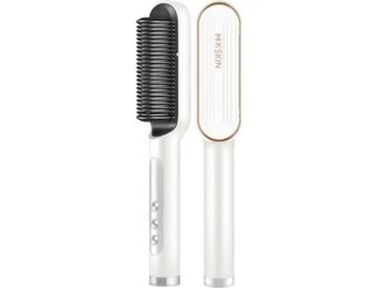 Alisador de Cabelo K-SKIN KD380K Branco (Cerâmica - 130 °C - 200 °C)