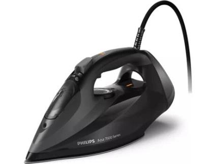 Ferro a Vapor PHILIPS DST7511/80 (Jato a Vapor 260 g/min - Base SteamGlide Elite)