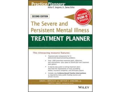 Livro the severe and persistent mental illness treatment planner, with dsm-5 updates 2e de ae jongsma (inglês)