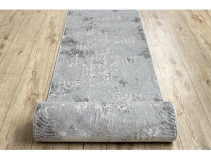 Passadeira Structural Mefe 8725 Dois Níveis de Lã Cinza Cinzento 200 cm