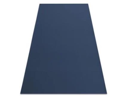 Tapete Antiderrapante Rumba 1390 Cor Única Azul Escuro (200 x 300 cm)