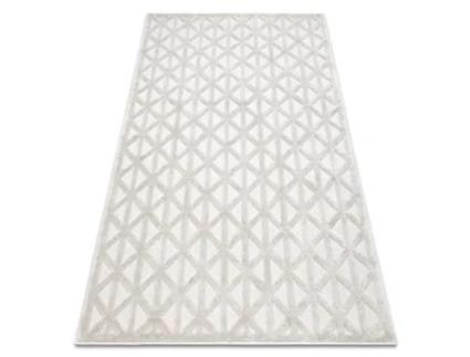 Tapete Santo Sizal 58500 Triangulos, Geométrica Bege (180 x 270 cm)
