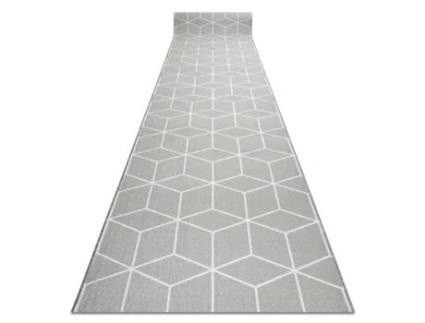 Passadeira Antiderrapante Cube Cubo A Goma Cinzento 90 cm