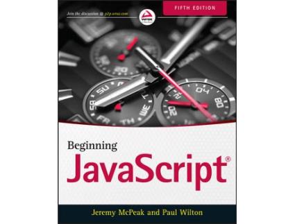Livro beginning javascript, 5e de j mcpeak (inglês)