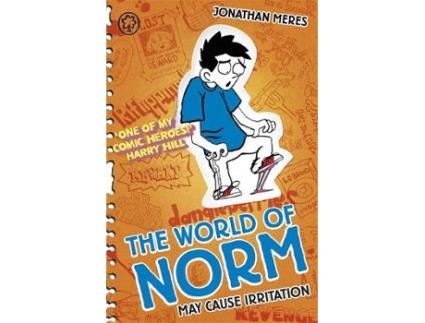 Livro the world of norm: may cause irritation de jonathan meres (inglês)