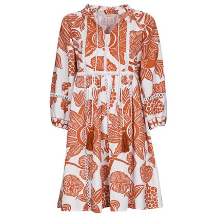 Derhy  Vestidos curtos COUCOU ROBE  Branco Disponível em tamanho para senhora. S,M,L,XL.Mulher > Roupas > Vestidos