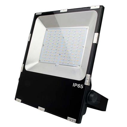 Projetor rgb+cct nichia led 100w rf rgb + branco dual